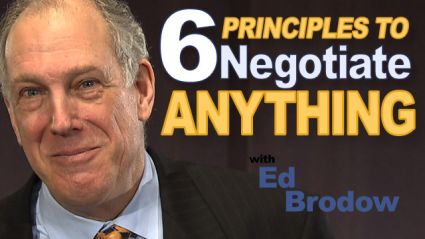 6 Principles to Negotiate Anything